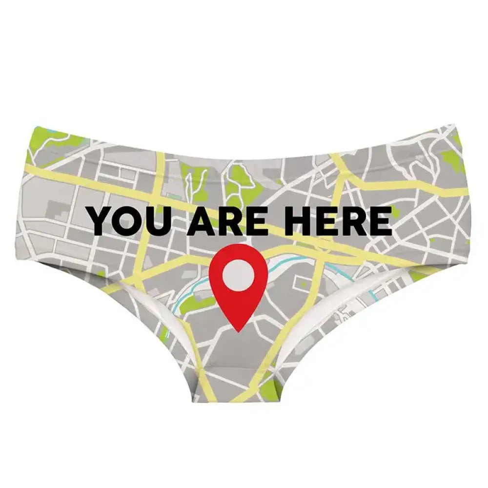 DeanFire Navigation Funny Print Super Soft Women Underwear